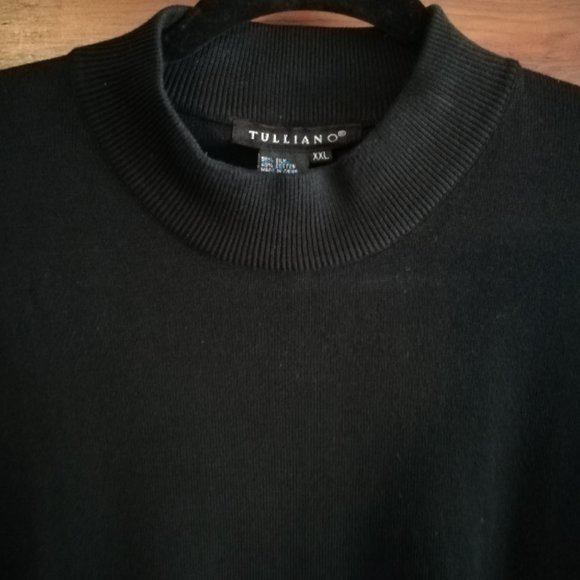Mock Turtleneck Knit Pulloverxxl 